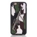 Cool 3D Gun Pattern Camouflage Protective TPU Back Case Cover for iPhone 6 / 6s Plus - Green