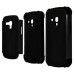 Cool Hive Design Silicone And Plastic Hard Case For Samsung Galaxy S3 Mini I8190 - Black