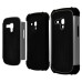 Cool Hive Design Silicone And Plastic Hard Case For Samsung Galaxy S3 Mini I8190 - Grey