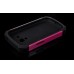 Cool Hive Design Silicone And Plastic Hard Case For Samsung Galaxy S3 Mini I8190 - Pink