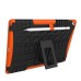 Cool Plastic TPU Case Cover With Stand Holder for iPad Pro 9.7 inch - Orange