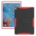 Cool Plastic TPU Case Cover With Stand Holder for iPad Pro 9.7 inch - Red