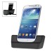 Cradle Dock Charger Docking Station With Micro USB For Samsung Galaxy S4 i9500 - Black