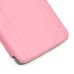 Craquelure Stand Magnetic Switch Leather Case for Samsung Galaxy Note 4 - Pink