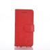 Crazy Horse Leather Cover with Card Slot for iPhone 6/6S - Red