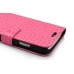 Crocodile Grain Holster Case for Samsung Galaxy i9300-Magenta