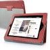 Crocodile Pattern Full PU Leather Case Cover For iPad 2 / 3 / 4 - Red