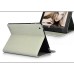 Crocodile Skin Leather Hard Case Cover For iPad 2 / 3 / 4 - White