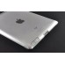 Crystal Hard Plastic Case Cover For iPad 2 / 3 / 4 ( Works With Smart Cover ) - Transparent White