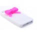 Cute 3D Bowknot Pattern Silicone Case For iPhone 5s iPhone 5