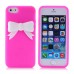 Cute 3D Bowknot Pattern Silicone Case For iPhone 5s iPhone 5