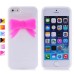 Cute 3D Bowknot Pattern Silicone Case For iPhone 5s iPhone 5