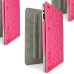 Cute Cartoon Pattern Leather Folio Case Stand Cover For iPad 2 / 3 / 4 - Magenta