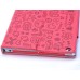 Cute Lovely Cartoon Magnetic Folio Leather Flip Stand Folding Case Cover With Wake / Sleep For iPad Air (iPad 5)