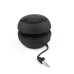 Cute Mini Stretch Speaker For Any Mp3 Mp4 Smartphone Tablet And PC - Black