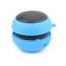 Cute Mini Stretch Speaker For Any Mp3 Mp4 Smartphone Tablet And PC - Blue