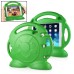 Cute Smile Face Shockproof Stand EVA Foam Silicone Case for iPad Mini - Green