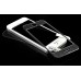 Decorative Aluminum Back And Front Skin Sticker Cover With Screen Protector For iPhone 5 iPhone 5S - Black