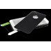 Decorative Aluminum Back And Front Skin Sticker Cover With Screen Protector For iPhone 5 iPhone 5S - Black