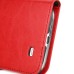 Delicate Horse Skin Magnetic Folio Wallet Stand Leather Case Cover with Card Slot for Samsung Galaxy S4 - Red