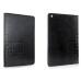 Deluxe Sleek Square Pattern Relief Folio Pull-Up PU Leather Flip Wallet Stand Case Hybrid Cover With  Sleep / Wake And Card Slot Holder For iPad Air iPad 5