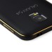 Detachable Aluminum Metal Bumper with Smooth Back Cover Case for Samsung Galaxy S5 - Black