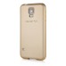 Detachable Aluminum Metal Bumper with Smooth Back Cover Case for Samsung Galaxy S5 - Gold