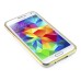 Detachable Aluminum Metal Bumper with Smooth Back Cover Case for Samsung Galaxy S5 - White