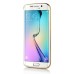 Detachable Aluminum Metal Bumper with Smooth Back Cover Case for Samsung Galaxy S6 Edge - White