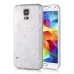 Diamond Embedded Thin Cartoon Dandelion TPU Protective Case for Samsung Galaxy S5