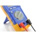 Digital Multimeter / Multitester with 8 Functions - Blue/Yellow