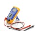 Digital Multimeter / Multitester with 8 Functions - Blue/Yellow