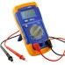 Digital Multimeter / Multitester with 8 Functions - Blue/Yellow