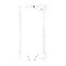 Digitizer Touch Screen Front Supporting Frame Bezel Housing Replacement Part For iPhone 5c - White