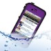 Dirt Water Snow Shock Proof Case with All-round Protection for iPhone 4/4S-Purple