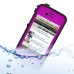 Dirt Water Snow Shock Proof Case with All-round Protection for iPhone 4 iPhone 4S - Magenta