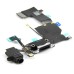 Dock Connector USB Charger Charging Port and Headphone Jack Flex Cable Replacement Part For iPhone 5C - Black