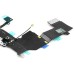 Dock Connector USB Charger Charging Port and Headphone Jack Flex Cable Replacement Part For iPhone 5C - Black