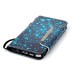Drawing Pattern Magnetic Flip Wallet Leather Case for Samsung Galaxy Note 5 - Green Light Spot
