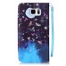 Drawing Pattern Magnetic Flip Wallet Leather Case for Samsung Galaxy Note 5 - Wonderful Night Sky