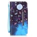 Drawing Pattern Magnetic Flip Wallet Leather Case for Samsung Galaxy Note 5 - Wonderful Night Sky