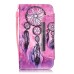 Drawing Pattern Magnetic Flip Wallet Leather Case for Samsung Galaxy S5 - Purple Dreamcatcher