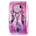 Drawing Pattern Magnetic Flip Wallet Leather Case for Samsung Galaxy S6 - Purple Dreamcatcher