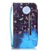 Drawing Pattern Magnetic Flip Wallet Leather Case for Samsung Galaxy S7 G930 - Wonderful Night Sky