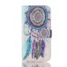 Drawing Printed Colorful Dreamcatcher PU Leather Flip Wallet Case for Samsung Galaxy Note5 SM-N920
