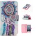 Drawing Printed Colorful Dreamcatcher PU Leather Flip Wallet Case for iPhone 6s Plus