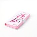 Drawing Printed Colorful Feather PU Leather Flip Wallet Case for iPhone 6s Plus