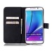Drawing Printed Cute Eyes PU Leather Flip Wallet Case for Samsung Galaxy Note5 SM-N920