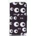 Drawing Printed Cute Eyes PU Leather Flip Wallet Case for iPhone 6s Plus