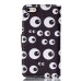 Drawing Printed Cute Eyes PU Leather Flip Wallet Case for iPhone 6s Plus